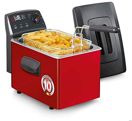 Fritel ST4153RED Friteuse 3L 2200W Rood/Zwart