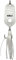 Zeck Blinker zum Wallerfischen - Blinker Jörg Octo Spoon - White - 65g