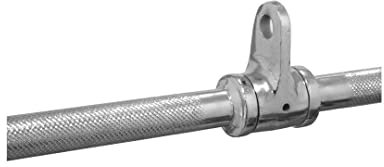 XAGOFIT Revolving Straight Bar Cable Machine Attachment - Heavy Duty Steel Bar - Gym Attachment - Long Lasting Material - Multi Gym Attachments - Cable Machine Accessory