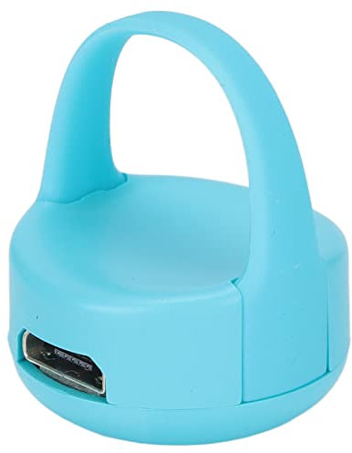 ASHATA Bluetooth Fingertip Video Controller Clicker für Unterstützt Video Page Flip Browsing und Like, Smart Ring Controller Fernbedienungsring für Alle Smartphones(Blau)