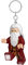 Porte-clés lumineux Lego Harry Potter de 7,6 cm de haut – Dumbledore (KE197H), bordeaux, Small