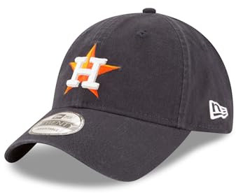 New Era Unisex MLB Core Classic 9twenty Baseball Cap, Houston Astros - Marineblau, Einheitsgröße EU