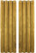 Hafaa Ochre Blackout Curtains for Bedroom – 66” wide x 72” drop Crushed Velvet Thermal Insulated Curtains for Living Room – Eyelet Room Darkening Curtains with 2 Tie Backs (168cm x 183cm)