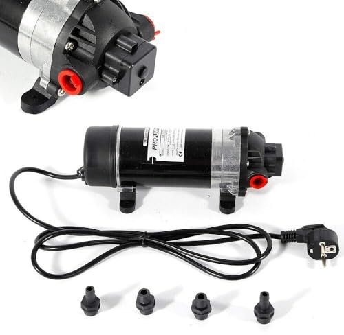 Pompe de surpression Pompe à eau Pompe à membrane Pompe haute pression Arrosage Pompes 80-90 Psi Auto-apprêt : 0,5-1 m