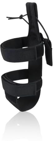 JEYORZY 1pcs ceinture porte-bouteille en nylon tactique, porte-bouteille de ceinture réglable porte-bouteille portable, pochette de transporteur suspendue, pour bouteille d'eau