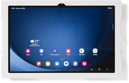 Tabdoq Wall Mount Compatible with Samsung Galaxy TAB A9 Plus 11 Inch, White