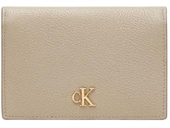 Calvin Klein Min Monogram 6Cc Flap Cardcase Lv04F1063G, Porte-Cartes Femme, Brown (Chateau), OS