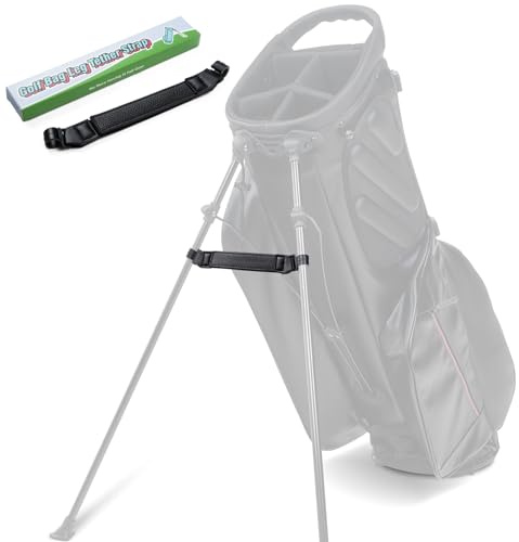 LZFAN Golftaschen-Zubehör, Golftasche, Beingurt, Golf-Ständer, stabilisierter Golfschläger-Taschen-Halter, Golfausrüstung, Golftaschenhalter, rutscht nicht