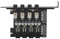 Rankomu Interruttore di alimentazione HDD Modulo di controllo dell'interruttore di alimentazione HDD, commutatore di unità SATA per PC desktop, interruttore di alimentazione HDD, controller di