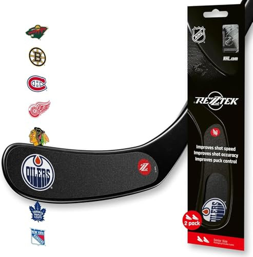 Rezztek NHL Edition Senior – Alternative zum Hockeyschlägerband – Leistungsstarker Griff für Hockeyschlägerkellen (Schwarz, Olimpija Ljubljana)