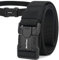 AivaToba Taktischer Gürtel Herren mit Schnellverschluss - Arbeitsgürtel für Feuerwehr & Outdoor, 3,8 cm Arbeitsgürtel Herren, Robust für Militär und Arbeitshosen Männer (135cm(Taille 105cm-115cm))
