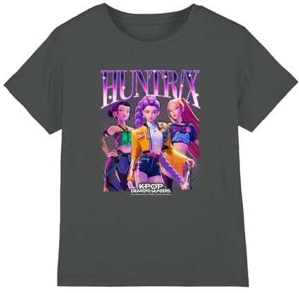 Kpop Demon Hunters Unisex Kid's K-pop Demon Hunters Huntrix Bootleg T Shirt