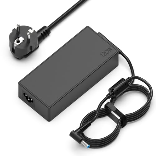 Hafiuege 120W Laptop Ladekabel Netzteil Kompatibel mit HP | HP USB-C Dock G5 G2 Dockingstation 5TW10UT 5TW10AA 5TW13AA Envy 15 17 Series Omen 15-5000 15-5100 15-5200, 4.5 * 3.0mm
