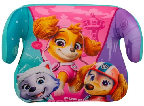Paw Patrol Autositz, Kindersitz, Sitzerhöhung für Mädchen, 22–36 kg, 125–150 cm (Paw Patrol)
