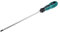 sourcing map #2 Phillips Screwdriver 10 Inch Round Shaft Non Slip Comfortable Handle