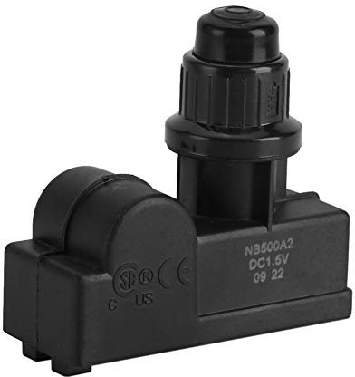 Eastbuy Allumeur piézoélectrique - Générateur d'étincelles à Un Barbecue à Piles pour Barbecue DC1.5V Allumeur Universel à allumage Noir