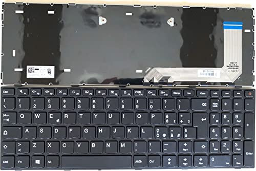 INFOELETTRONICA LO STORE DELLA CONVENIENZA E QUALITA' Tastiera Italiana Compatibile con Lenovo IdeaPad 110-15isk 110-17acl 110-17ikb 110-17isk