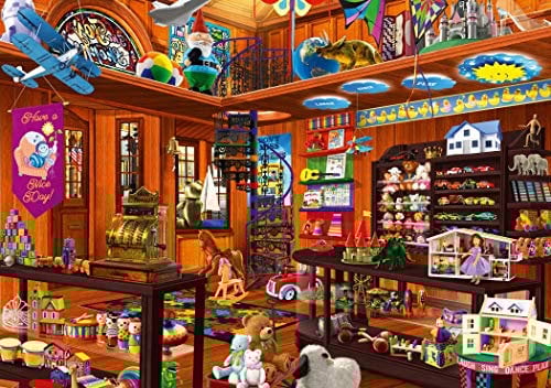 Bluebird Toy Shoppe Hidden Jigsaw Puzzle (1000 Pieces)