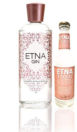 Etna Gin 70 cl 40% e Etna Tonic Acqua Tonica 200 ml By Nelson Sicily