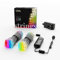Twinkly Strings 250 LED RGB+ White, LED Light String, in- and Outdoor Smart Multicolor LED Lights, Mappable LEDs, Compatible with Alexa and Google Home, IP44, Transparent Wire, 20m