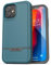 Encased Shockproof iPhone 12 Mini Case (2020 Rebel Armor) Heavy Duty Full Body Protective Cover - Blue