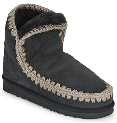 Mou Eskimo 18 Stiefelletten/Boots Damen Schwarz - 36 - Boots Shoes