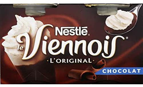 Nestle Viennois L original Liegeois au chocolat - Les 4 pots de 100g
