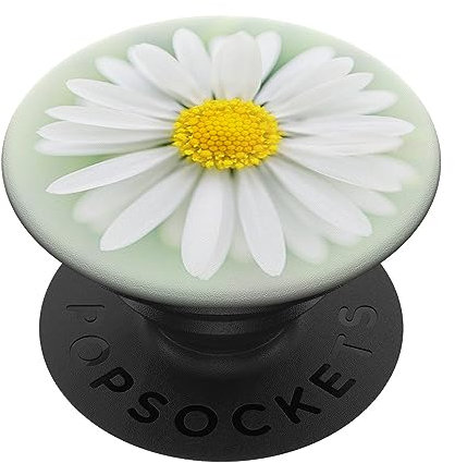 PopSockets Cute Daisy Flower Phone Button Holder Pop Out Back Knob Grip PopSockets PopGrip: Swappable Grip for Phones & Tablets