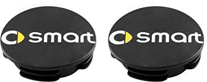 SHIFENG Gummistopfen für Smart Fortwo Forfour 453 451 450 Auto-Chassis, hintere Rohrleitung, wasserdichter Abdeckstopfen (Smart-Logo)