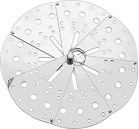 Couvercle Anti-déversement Réglable 12-22 Cm En Acier Inoxydable