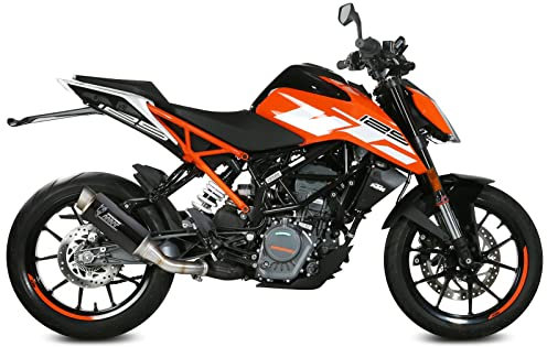 MIVV scarico gp-pro carbonio compatibile con ktm 125 duke 2017 2018 2019 2020