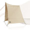 your GEAR Canopy Porch für Desert Pro 8 und 10 - Universal Vorzelt/Vordach Größe 300 x 140 x 195 cm | Aluminium Gestänge