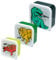 PUCKATOR LBOX77 - Juego de 3 loncheras para aperitivos M/L/XL - Dinosauria