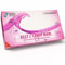 Nitras 8327 CANDY WAVE unsterile medizinische Nitril-Einmalhandschuhe Farbe pink, 100 Stück im Spenderkarton, latexfrei & puderfrei, Touchscreen kompatibel (S)