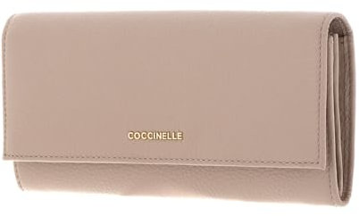 Coccinelle Metallic Soft Wallet Powder Pink