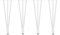 Hartleys Adjustable Metal Hairpin Legs - Choice of Size and Colour