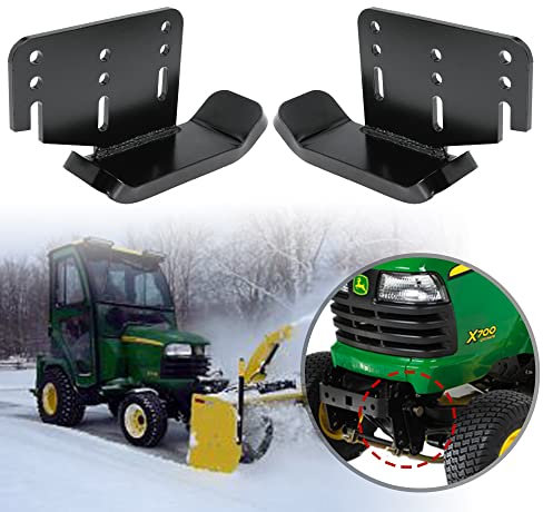 SeSicWe 106,7 cm 111,8 cm 119,4 cm 137,2 cm Skid Shoe für Schneefräse für John Deere G110 L100 L105 L107 D105 D110 D125 D130 Rasentraktoren 102 105 cm 15 ersetzt AM122263 AM122264
