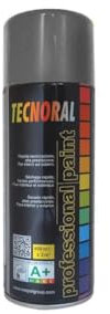 TECNORAL - Bombe de peinture aérosol - Gris Antracite