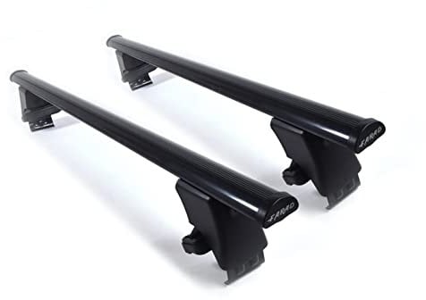 Dachträger BS + IRON2 für Toyota Yaris und Yaris Cross (5 Türer) ab 2020 Stahl Dachträger für Autos ohne Dachreling