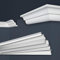MARBET DESIGN - Modanature decorative in polistirene XPS, colore bianco, da soffitto (angolo interno ed esterno, E-21)