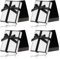 angelikashalala 4 Stück Geschenkbox Klein, Geschenkbox, Geschenkbox Mit Deckel, Geschenkschachtel Kleine Geschenkbox Geldgeschenke Verpackung Geschenkbox Mit Deckel für Geschenk(M)