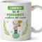 Mugffins Tazza Personalizzata in ceramica per PENSIONATO uomo 11 oz / 350 ml - In italiano - Sei migliore del mondo - Idea regalo per compleanno, anniversario, natale, laurea