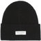 Marc O'Polo Damen Strickmütze aus Bio-Baumwolle Beanie, Schwarz (Black), One Size