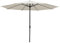 Jopassy Sonnenschirm 350cm Groß,Sonnenschirm Strand ohne Ständer,Gartenschirm UV Schutz Parasol Wasserabweisende mit Handkurbel Marktschirm für Terrasse,Balkon,Garten,Beige