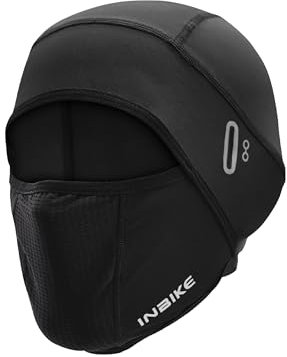 INBIKE Sturmhaube Sommer Motorrad Fahrrad Herren Damen Kühlung Balaclava Elastisch UV Schutz Halbe Maske Atmungsaktiv Leicht Gesichtsmaske Ohne Hals
