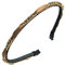 scicent Haarreif Dünne Haarband Damen Makeup Strass Kette Stirnband Rutschfeste Modische Haarschmuck Antirutsch Haar Accessoires für Braut Brautjungfer Haarreifen für Hochzeit - 27720