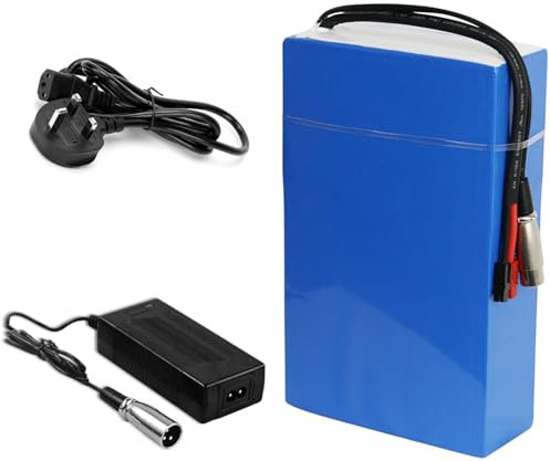 Yasco 72v 60v 48v 52v 36v 24v Ebike Batteria per 250w -3360w Motore, 15Ah 20Ah 25Ah Grande Capacità Impermeabile Batteria agli Ioni di Litio Bicicletta Elettrica Adulta (36v 15ah (0-500w))