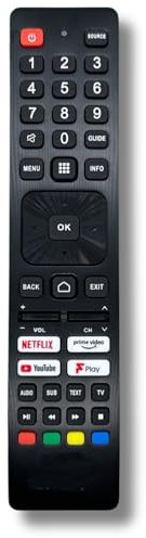 Ersatz Fernbedienung für Sharp TV SHW/RMC/0137N | SHW/RMC/0138N | SHW/RMC/0139N | SHW/RMC/0140N