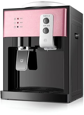 Rose Gold Water Cooler Hot & Cold Dispenser for Kitchen or Office Compact & Reliable Countertop Water Dispenser Easy Setup with Mains Plug Socket Required