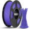 ANYCUBIC PLA Filament 1,75mm, Refill PLA und Spool Kit, 3D Drucker Filament PLA, Vakuumverpackung, Intelligente Identifikation, 1KG Lila